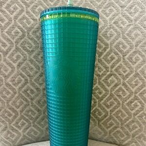 Starbucks Aqua Textured Tumbler